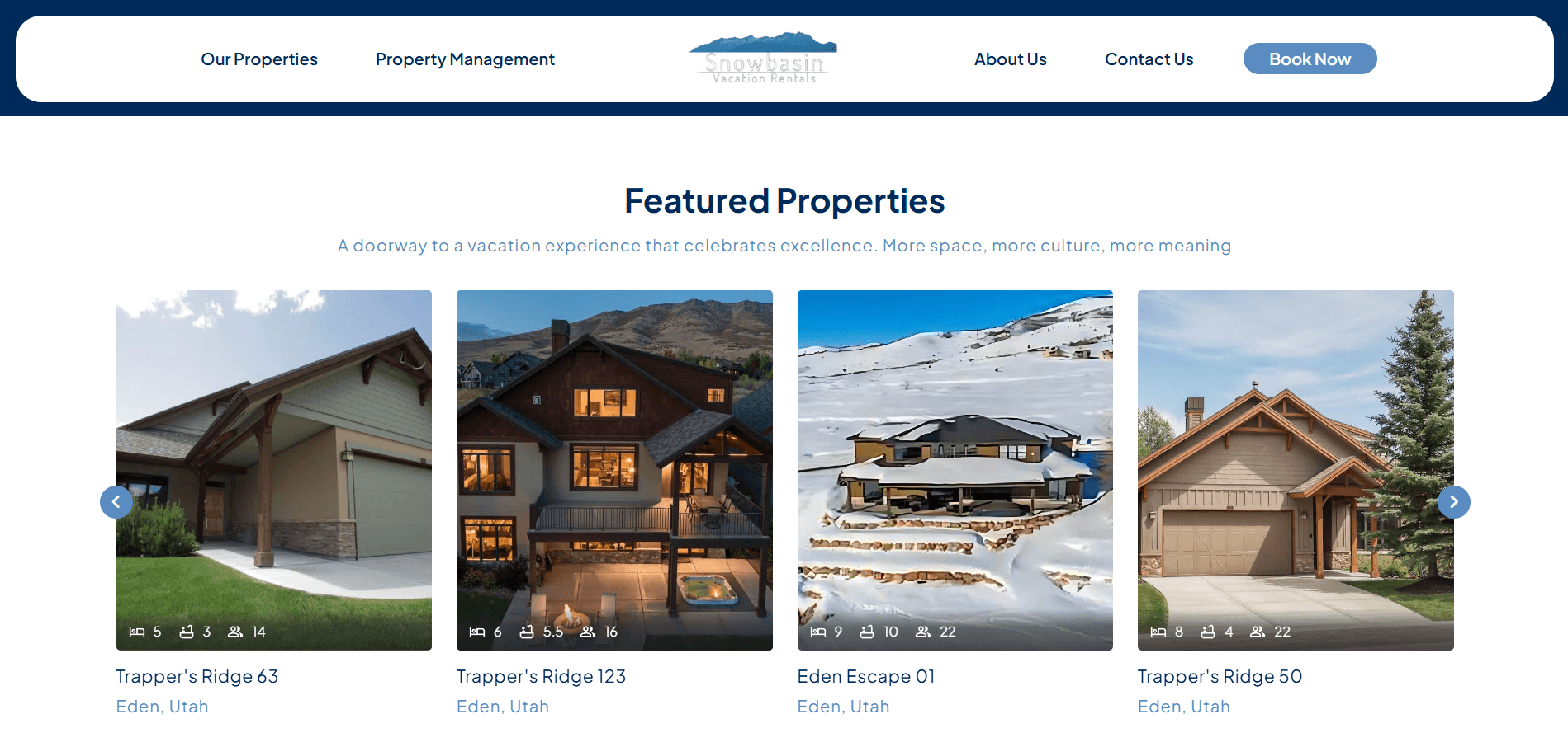 Snowbasin Vacation Rental